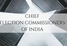 Chief Election Commissioners of India Chief election commissioners