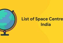 Space Centres in India list space centres
