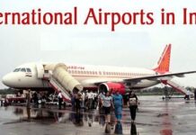 International Airports In India international airpots