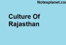 Culture Of Rajasthan Culture