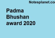 Padma Bhushan award 2020 Padma Bhushan