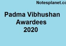 Padma Vibhushan Awardees Padma Vibhushan