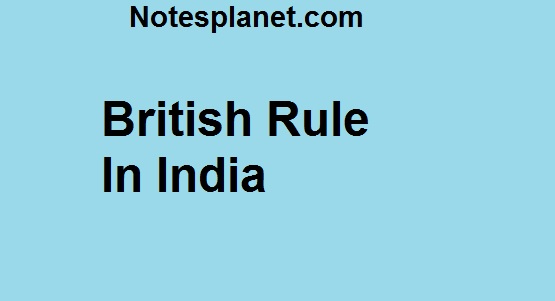 British Rule In India