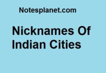 Nicknames Of Indian Cities Nicknames Of Indian Cities