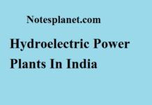 Hydroelectric Power Plants In India Hydroelectric Power Plants In India
