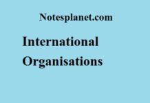 International Organisations || Study Material International Organisations