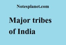 Major tribes of India Major tribes of India