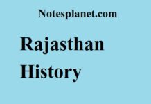 Rajasthan History