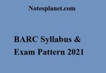 BARC Syllabus & Exam Pattern 2021 BARC Syllabus & Exam Pattern