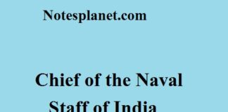 Chief of the Naval Staff of India