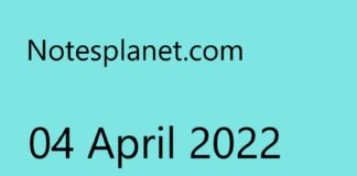 04 April 2022 Current Affairs