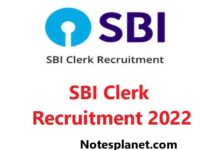 SBI Clerk Recruitment 2022 SBI Clerk Recruitment 2022