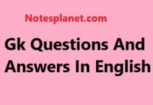 Gk Questions And Answers In English Gk Questions And Answers In English
