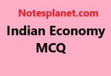 indian economy MCQ indian economy MCQ
