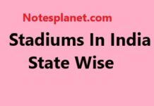 Stadiums In India , State Wise Stadiums In India , State Wise