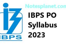 IBPS PO Syllabus 2023 IBPS PO Syllabus 2023