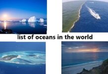 list of oceans in the world list of oceans in the world