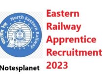 Eastern Railway Apprentice Recruitment 2023 Eastern Railway Apprentice Recruitment 2023