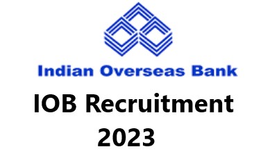 IOB Recruitment 2023