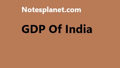 GDP Of India