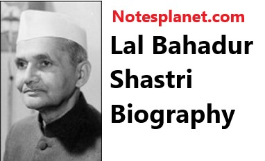 Lal Bahadur Shastri Biography