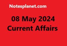 08 May 2024 Current Affairs 08 May 2024 Current Affairs