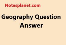 Geography Question Answer Geography Question Answer