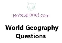 World Geography Questions World Geography Questions