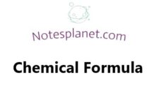 Chemical Formula Chemical Formula