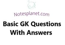 Basic GK Questions With Answers Basic GK Questions With Answers