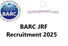 BARC JRF Recruitment 2025 BARC JRF Recruitment 2025