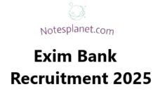 Exim Bank Recruitment 2025 Exim Bank Recruitment 2025