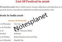 List Of Festival in 2026 List Of Festival in 2026